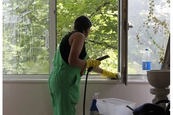 Картинка паровая мойка окна